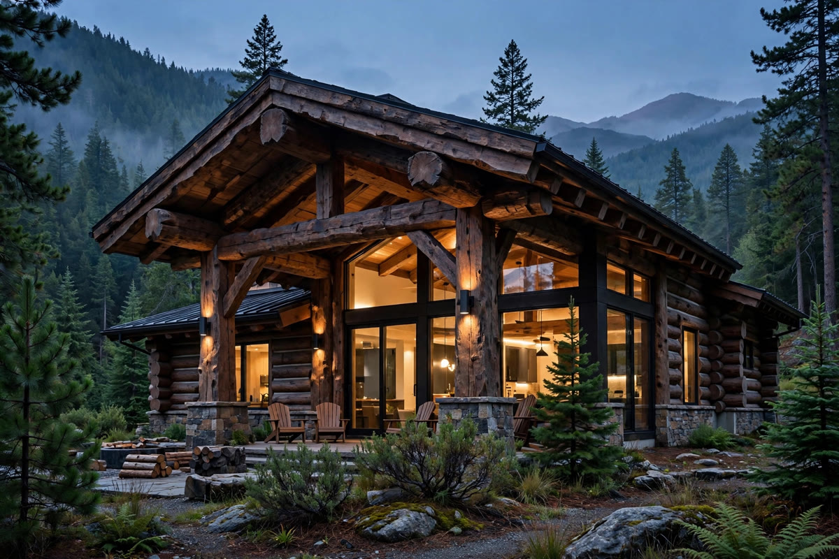 log home featured